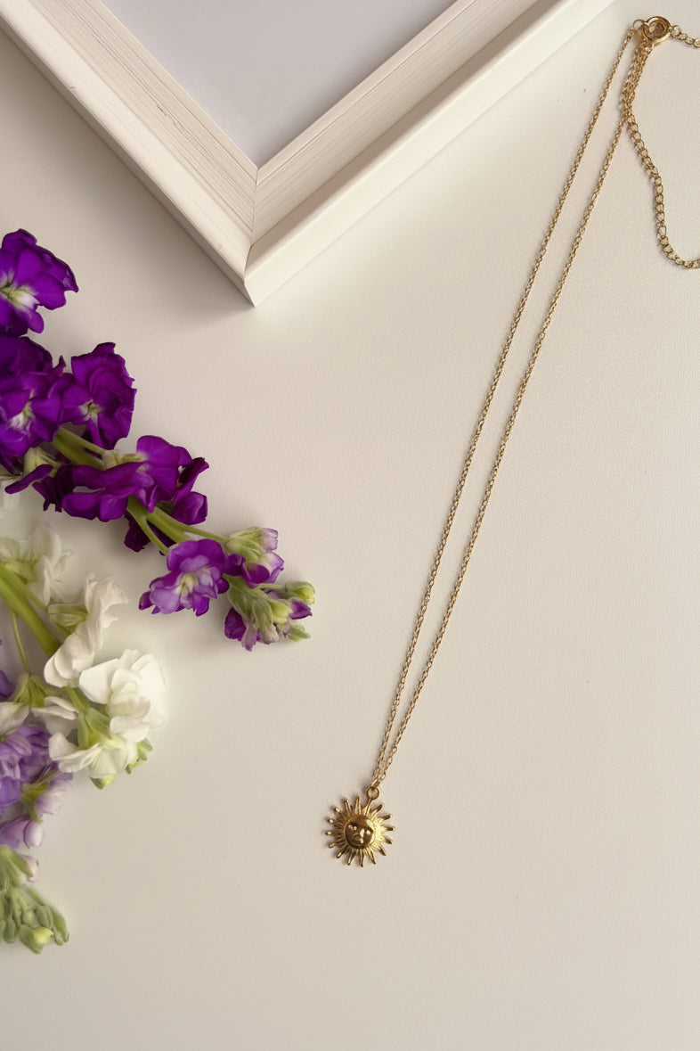 Solis Sun Necklace