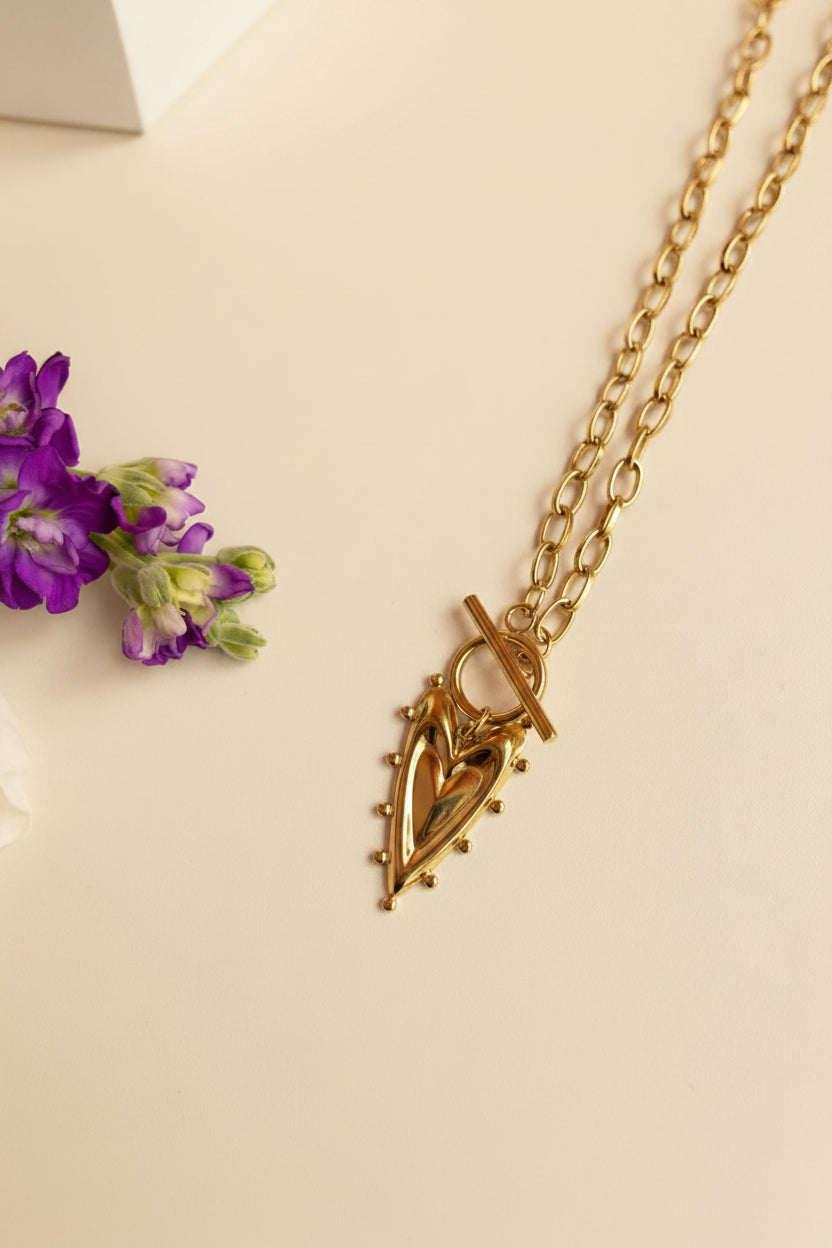 Luna Heart Necklace