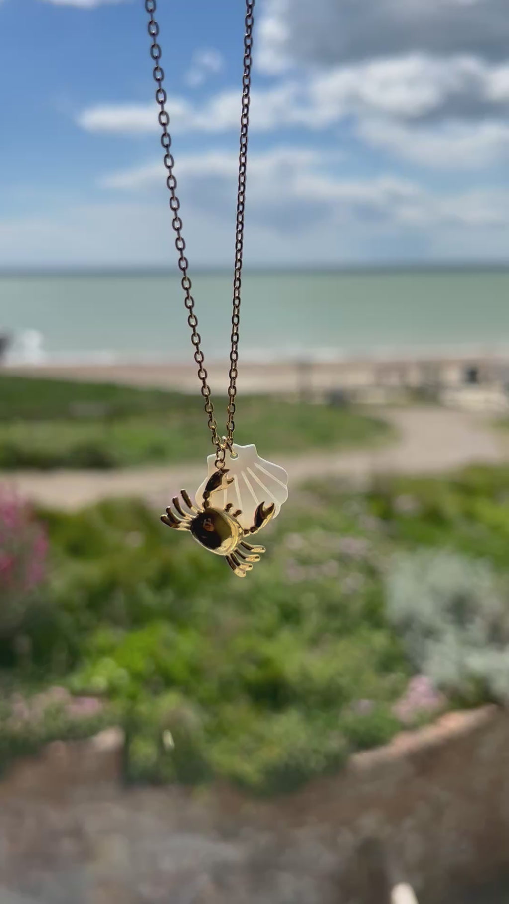 Kaia Crab Necklace