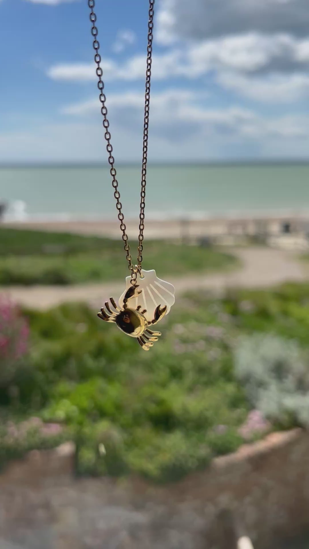 Kaia Crab Necklace